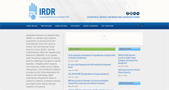 Desktop Screenshot of irdrinternational.org